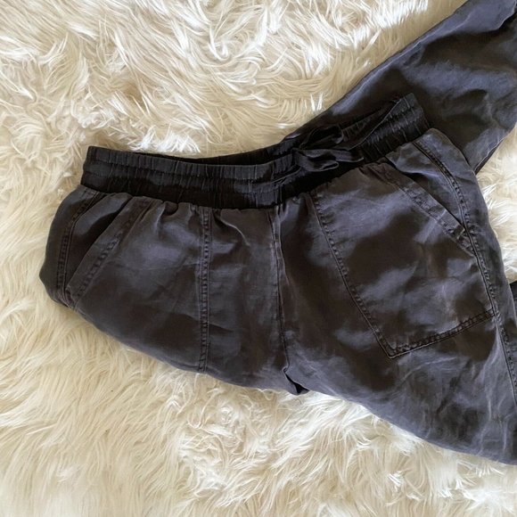 Splendid Lakeside joggers linen blend in lead gray size XL - Picture 5 of 9